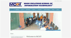 Desktop Screenshot of mcsit.edu.pk